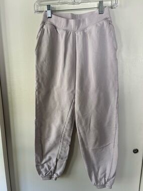 Pale Purple Jogger Sweatpants- Girlfriend Collective